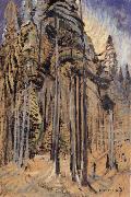 Emily Carr Forest Edge and Sky oil painting artist
